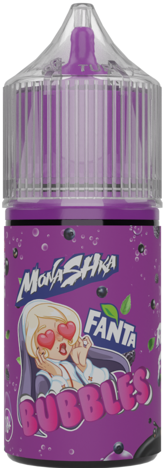 Жидкость для ЭСДН MonakaGLK BUBBLES SALT 30мл 20мг FantaDEW Berry field