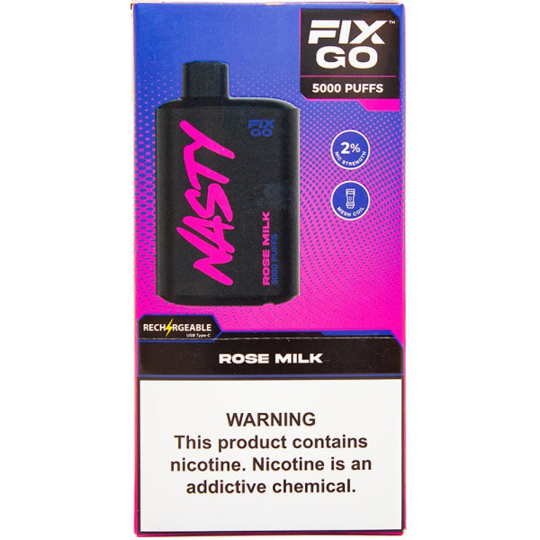 Nasty Fix GO 5000 2% SE ROSE MILK