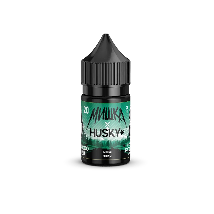 Бошки-Ягоды 20мг STRONG МИШКА-HUSKY SALT 30мл Жидкость