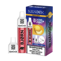 BJORN NANOOK Pod Kit 550mAh Melon Ice (+2 картриджа)