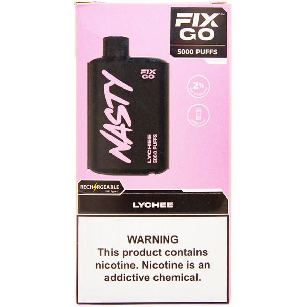 Nasty Fix GO 5000 2% SE LYCHEE ICE