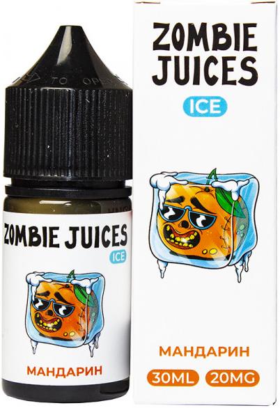 Жидкость для ЭСДН Zombie Juices Ice SALT 30мл 20мг Мандарин