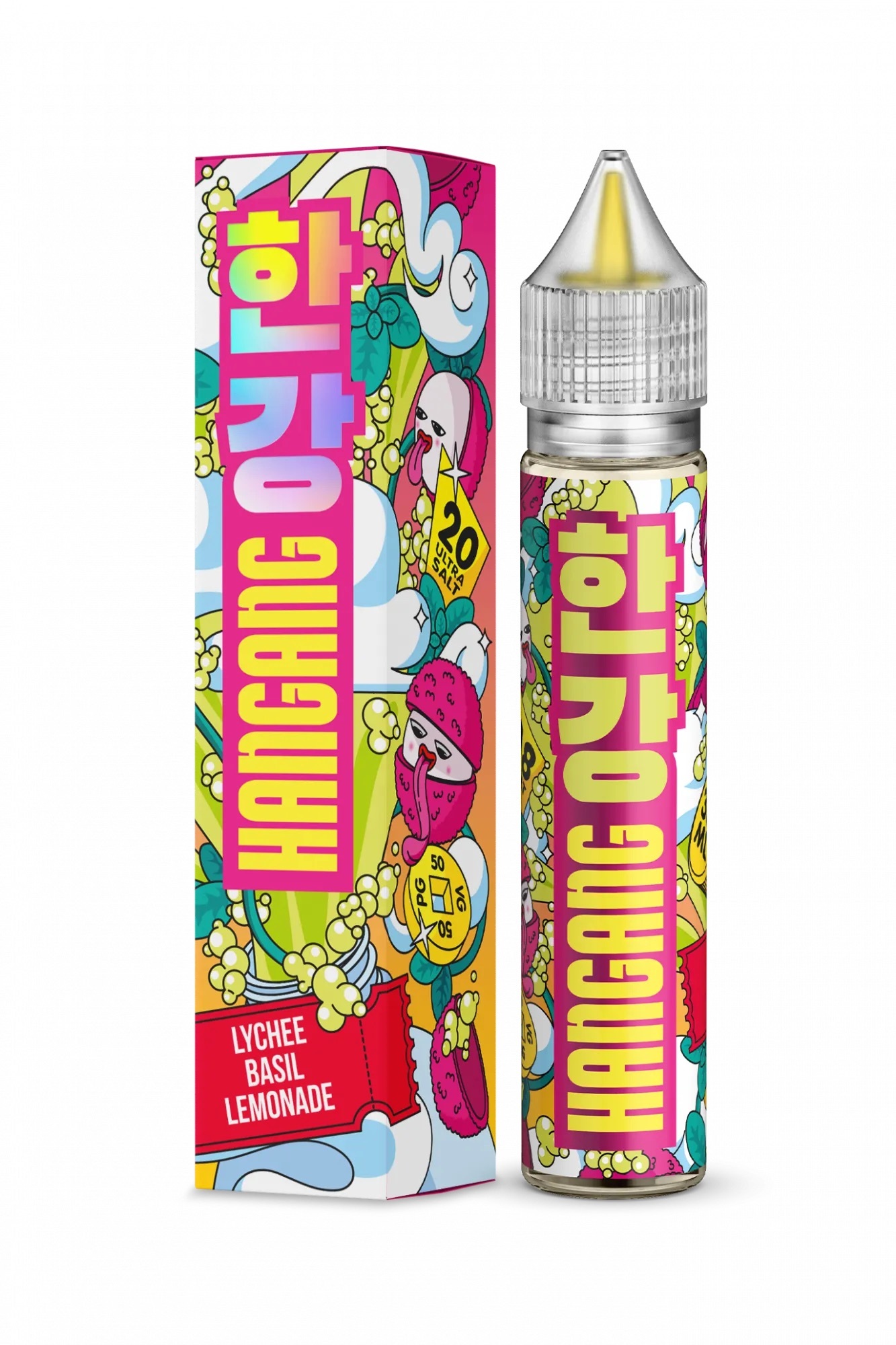 Lemonade Lychee-Basil 20мг HOTSPOT Hangang 30мл Жидкость