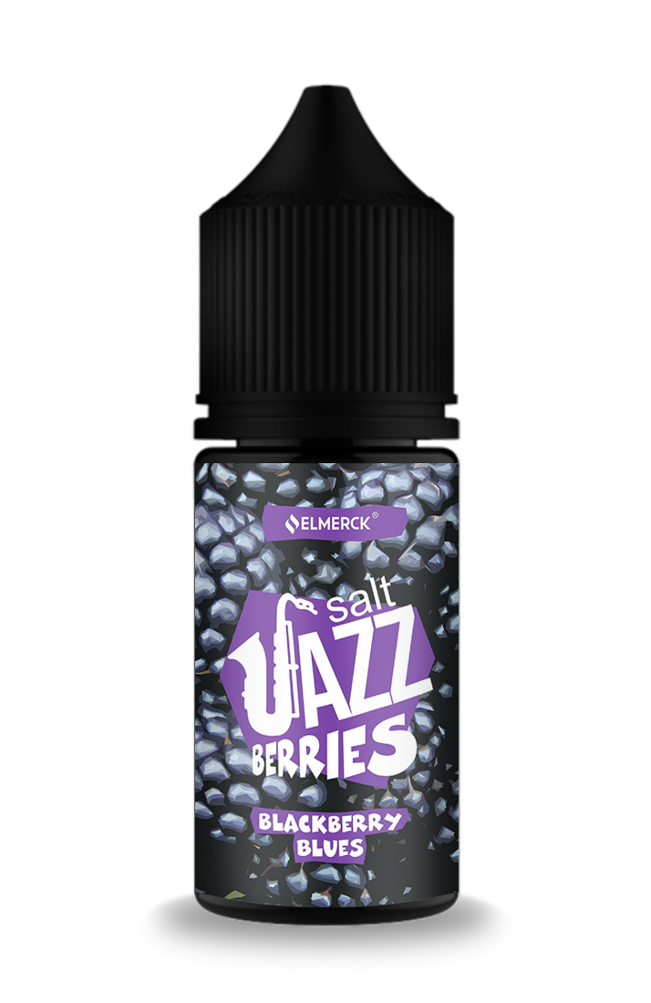 Жидкость для ЭСДН Jazz Berries SALT 30мл 20мг ICE Blackberry Blues
