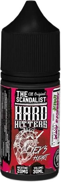 Жидкость для ЭСДН The Scandalist Hardhitters SALT 30мл 20мг Ex's Heart