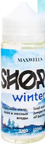 Жидкость для ЭСДН Maxwells 120мл 3мг SHORIA Winter