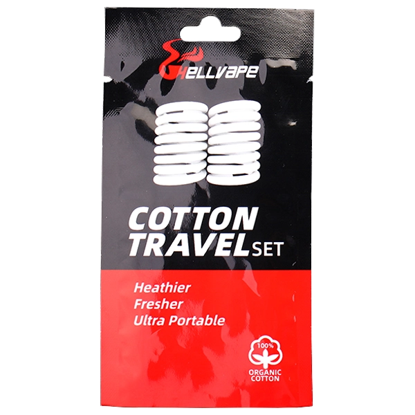 Органический хлопок Hellvape Cotton Travel Set