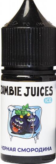Жидкость для ЭСДН Zombie Juices Ice SALT 30мл 20мг Черная смородина