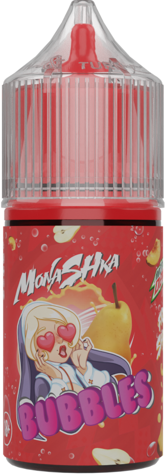 Жидкость для ЭСДН MonakaGLK BUBBLES SALT 30мл 20мг MountDEW Fruit shake