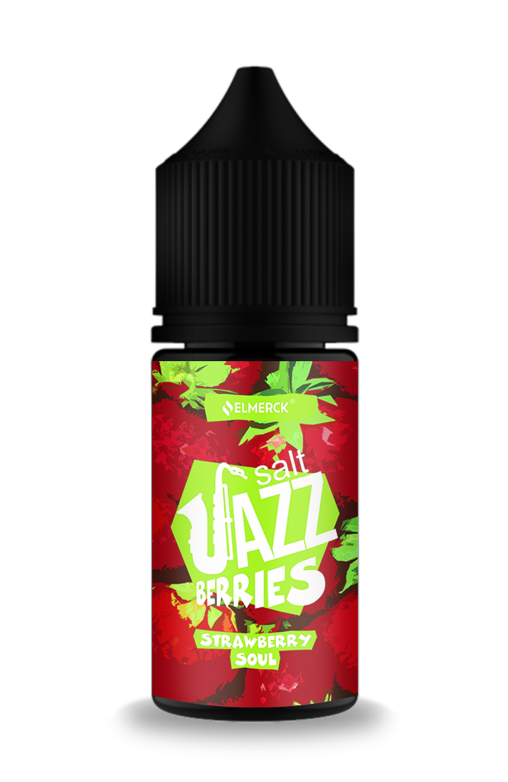 Жидкость для ЭСДН Jazz Berries SALT 30мл 20мг ICE Strawberry Soul