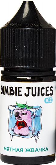 Жидкость для ЭСДН Zombie Juices Ice SALT 30мл 20мг Мятная жвачка